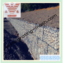 Gabion de acero galvanizado para la pared